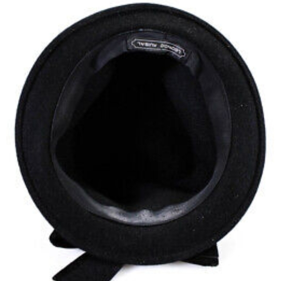 LEONCIO RUIBAL 50's Wool Bow Hat - Picture 3 of 5